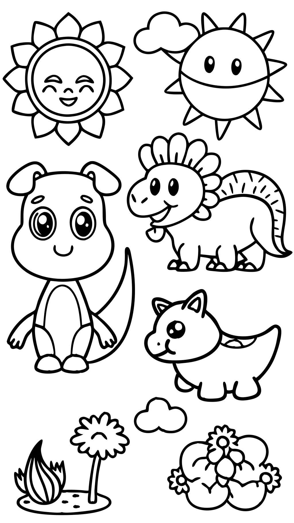 pre k coloring pages